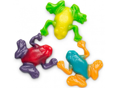 Gummi Rainforest Frogs 4/5lb